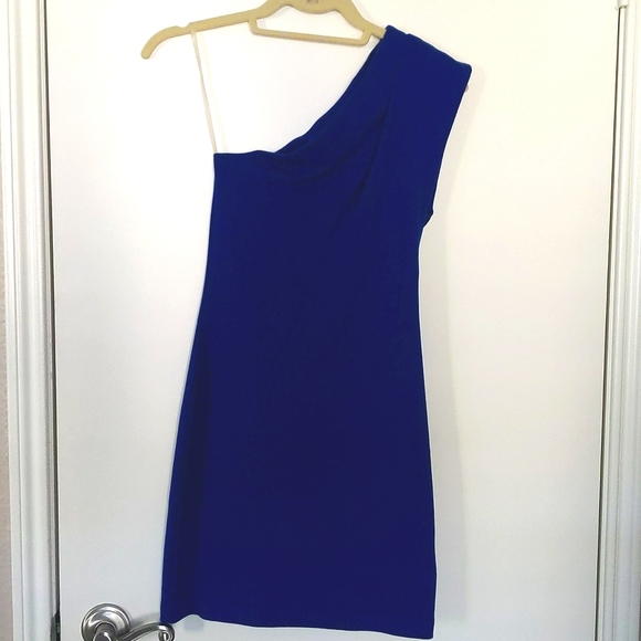 American Apparel Blue Sleeveless Bodycon Mini Dress, XS/S - Picture 3 of 6